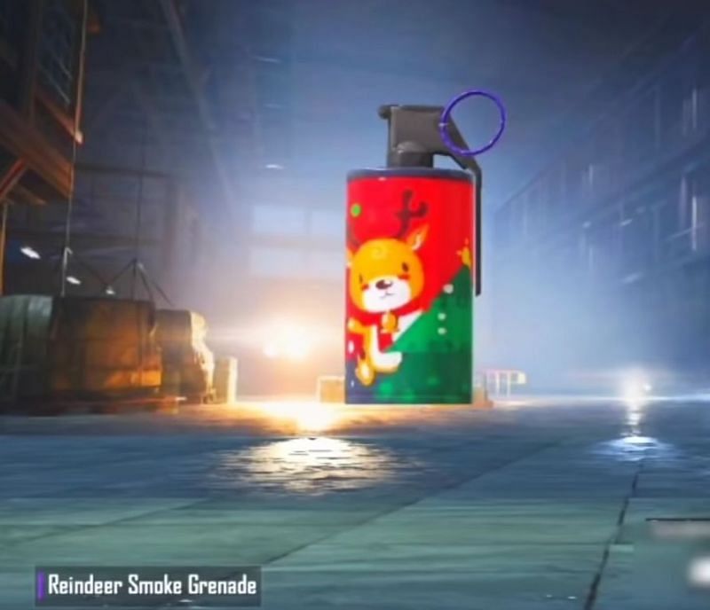 Reindeer Smoke Grenade (Image via 9DSarmy/YouTube)