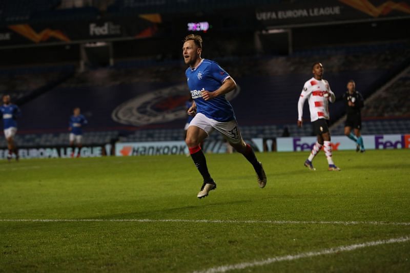 Scott Arfield has been in superb form for Rangers recently