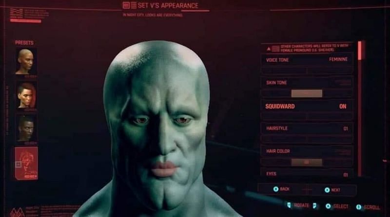 Redditor Brings Squidward In Cyberpunk 2077 And The Community Is Overrun With Jokes