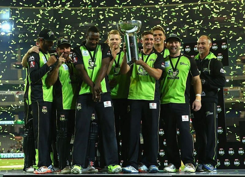 Sydney Thunder&#039;s solitary BBL title came in the 2015-16 season
