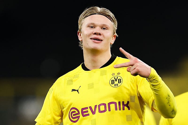 Borussia Dortmund striker Erling Haaland