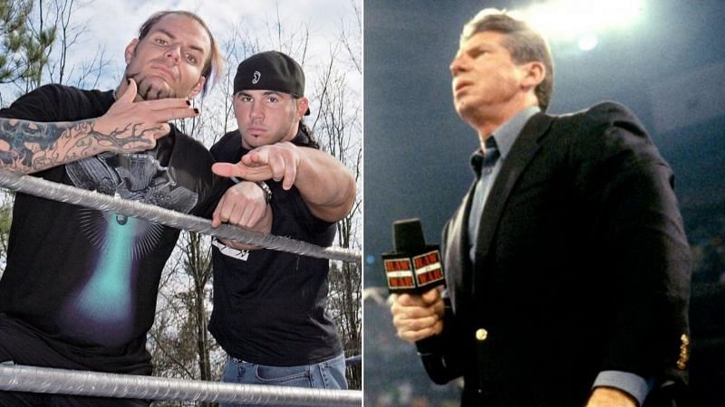 Vince Russo convinced Vince McMahon to sign The Hardy Boyz