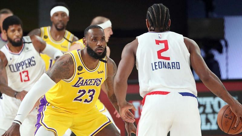 LeBron James vs Kawhi Leonard