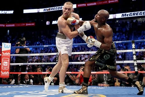 Floyd Mayweather Jr. won his 50th career fight against Conor McGregor. 