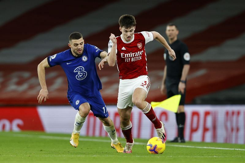 Kieran Tierney has been slammed for going down too easily in Arsenal&#039;s recent game against Chelsea
