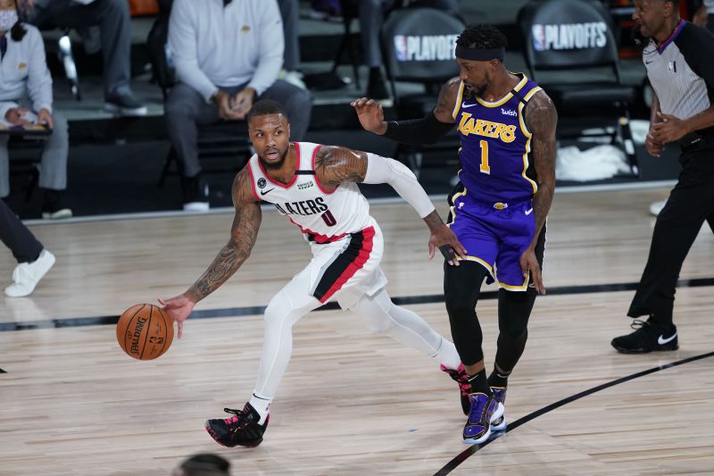 Los Angeles Lakers v Portland Trail Blazers - Game Three