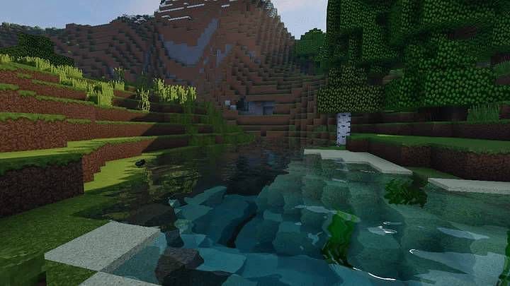 minecraft realistic water texture pack download
