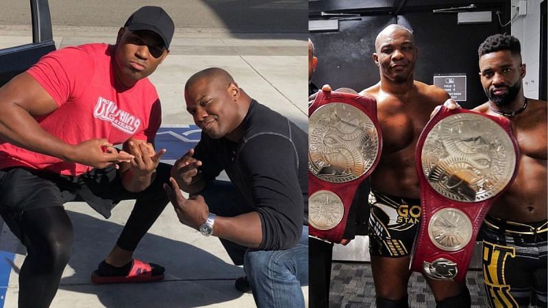 Shelton Benjamin is now one half of the new RAW Tag Team Champions, The Hurt Business