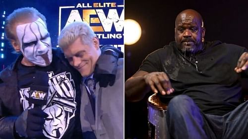 Sting finally spoke while Shaq was humiliated by Brandi Rhodes