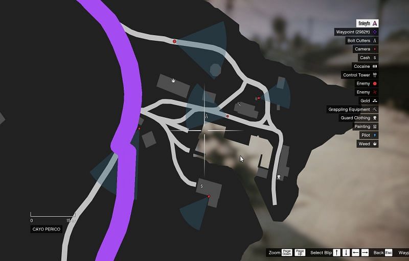 GTA Online Cayo Perico Heist Bolt Cutter location (Image via u/Pandini23 on Reddit)