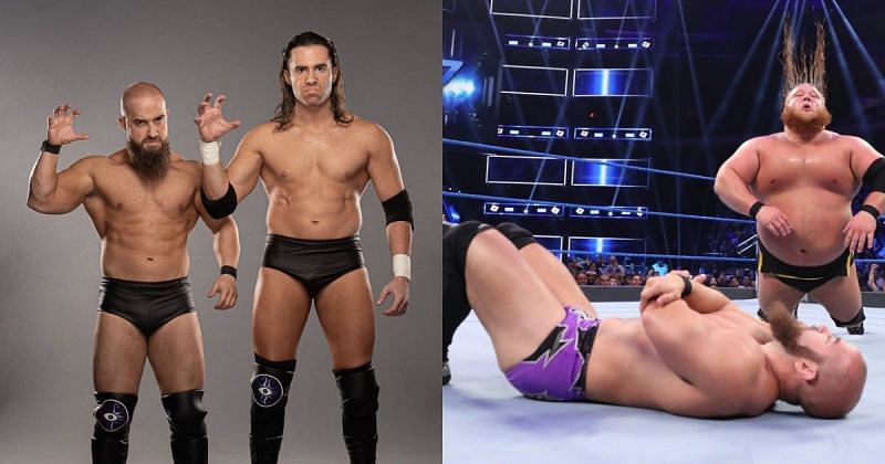 John Silver and Alex Reynolds wrestled on SmackDown against Heavy Machinery.