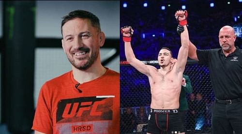 John Kavanagh (left); Ilias Bulaid (center)