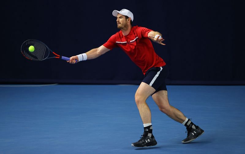 Andy Murray at the Battle of the Brits