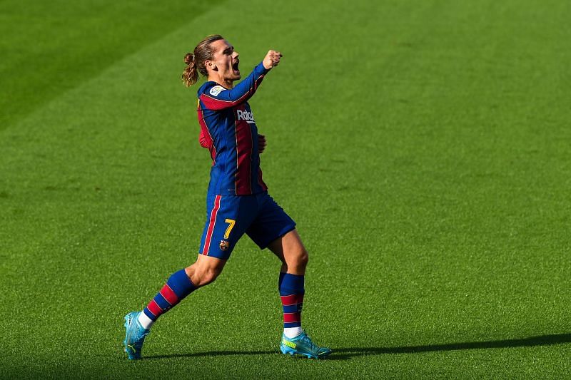 Antoine Griezmann is slowly starting to find his feet at Barcelona