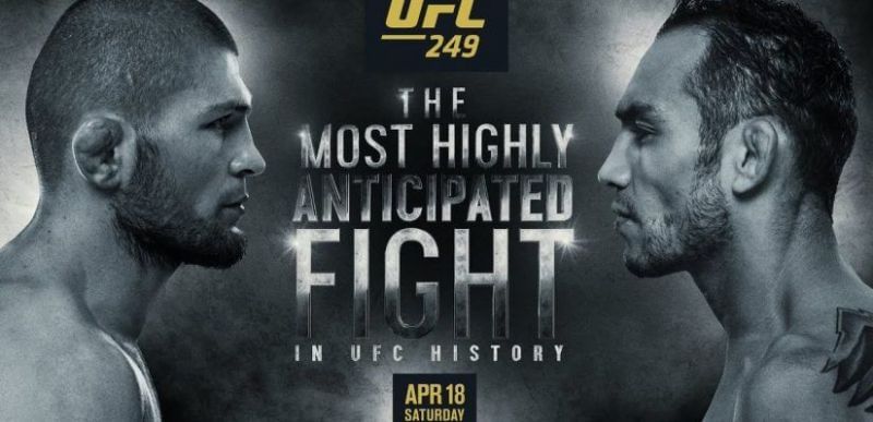 Khabib Nurmagomedov&#039;s fight with Tony Ferguson was canceled for the fifth time at UFC 249.