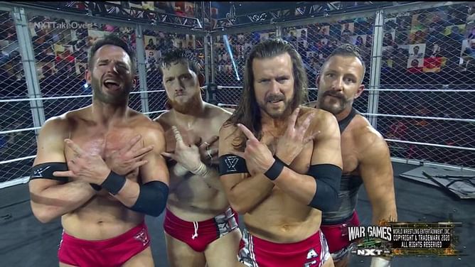 The Undisputed Era defeat Pat McAfee's team in ruthless WarGames match at NXT TakeOver