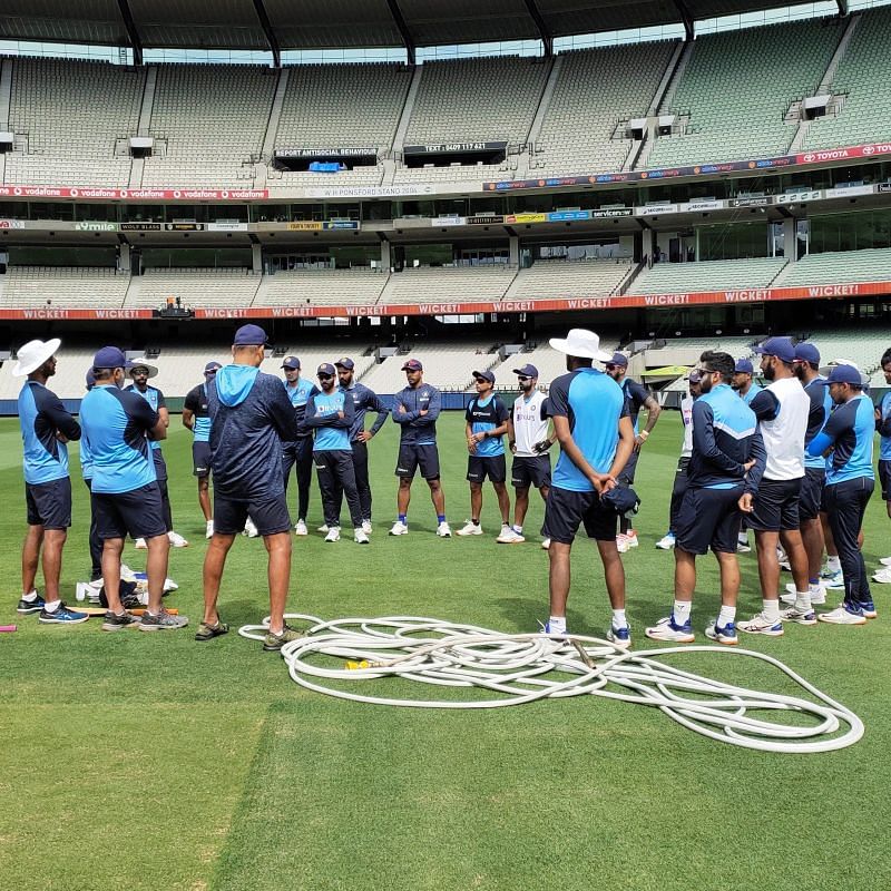 Team India regroup ahead of the Boxing Day Test against Australia