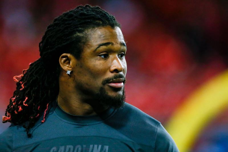 DeAngelo Williams with the Carolina Panthers