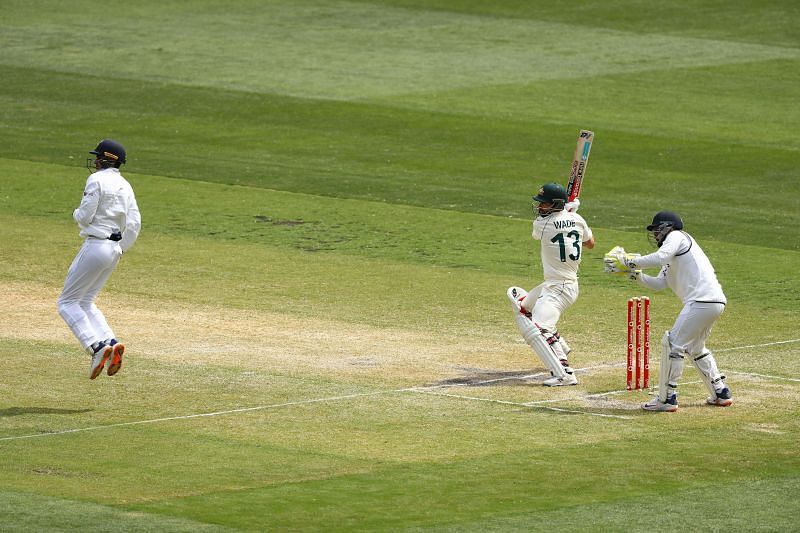 Matthew Wade has scored 111 runs in the ongoing series against India.