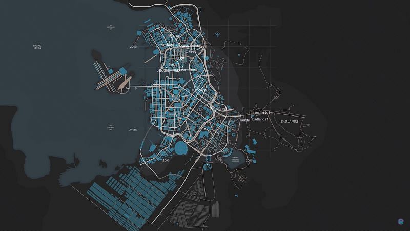 Instant Gaming - GTA V VS GTA VI map size comparison