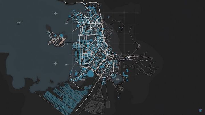 Cyberpunk 2077 Vs Gta 5 Map Comparison How The Games Differ In Their Approach To The Open World 5175