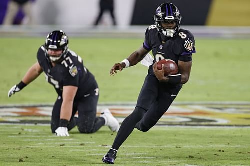 Baltimore Ravens QB Lamar Jackson