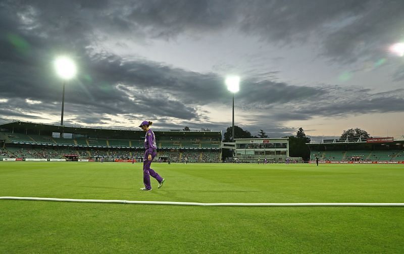 Aurora Stadium in Launceston has not hosted many cricket matches