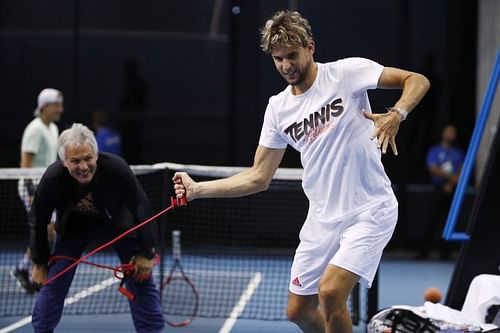 Dominic Thiem at the 2020 Australian Open