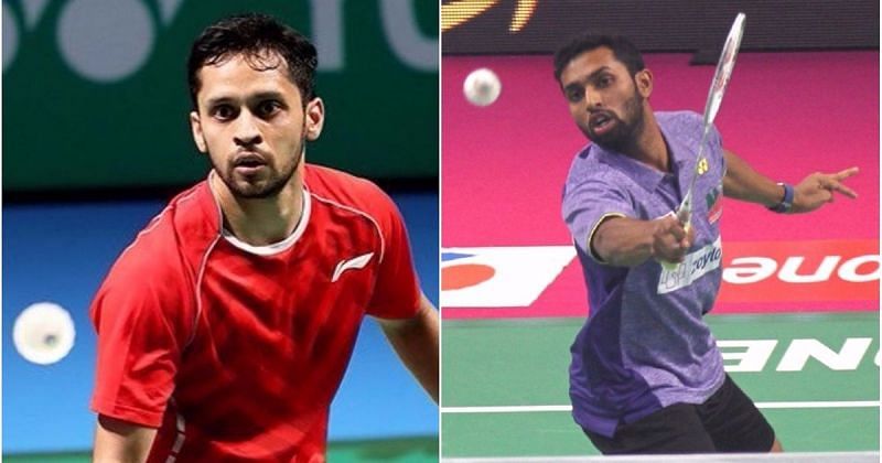 Parupalli Kashyap (left) and HS Prannoy