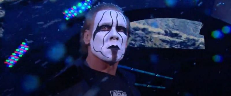 The Icon called Sting has arrived in AEW (Pic Source: AEW)