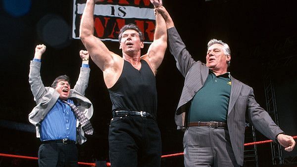 Gerald Brisco, Vince McMahon and Pat Patterson