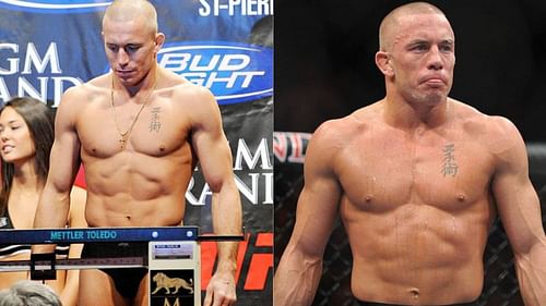 Is Georges St-Pierre preparing for a fight with Khabib Nurmagomedov?