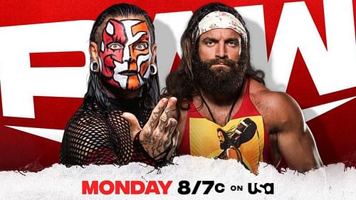 The feud between Elias and Jeff Hardy will continue in A Symphony of Destruction Match on WWE Raw.