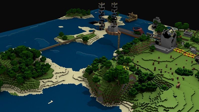 One of the best ways to keep Minecraft&#039;s gameplay fresh is by using mods (Image via wallpapercave.com)