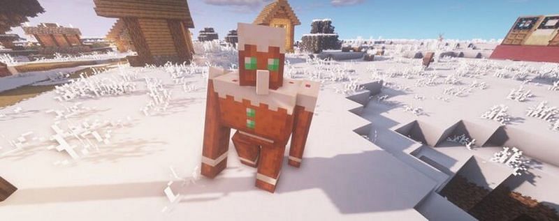 Just Upgrade It: Christmas Edition (Image via Minecraft)