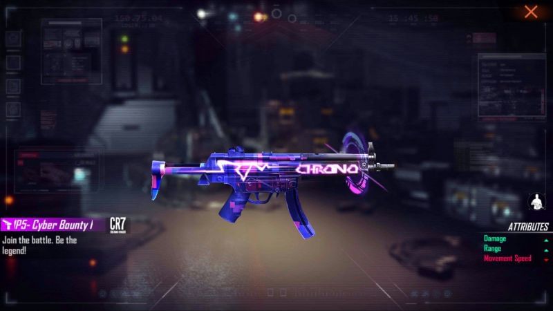 How to get free MP5 Cyber Bounty Hunter in Free Fire: Step-by-step guide