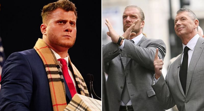 MJF, Triple H, and Vince McMahon