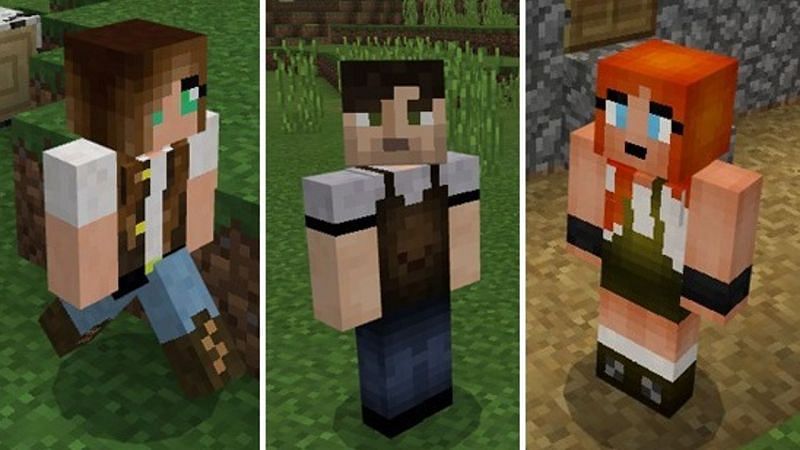 Villagers Come Alive (Image via minecraft.net)