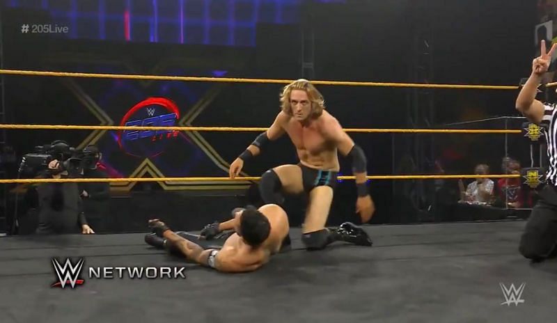 Curt Stallion was a man possessed tonight in another shot at the NXT Cruiserweight Champion