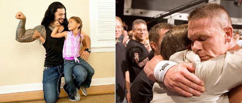 Not all on-screen WWE families are real