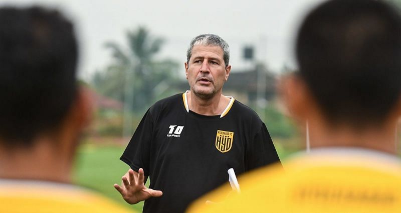 Manolo Marquez has had a positive impact on the Hyderabad FC side (Image courtesy: ISL)