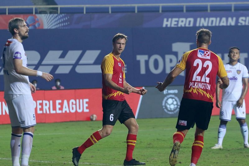 Midfielder Matti Steinmann has been one of the best players for the team along with Anthony Pilkington. Courtesy: ISL
