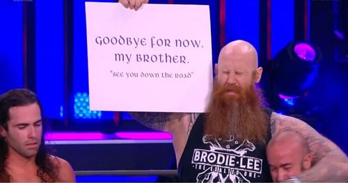 Erick Redbeard appeared on AEW Dynamite: Brodie Lee Celebration of Life.