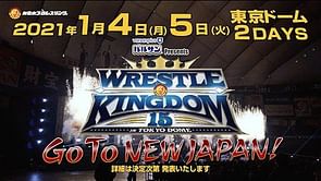 NJPW Wrestle Kingdom 15 Night 2 card finalized