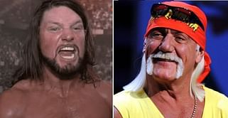 Hulk Hogan makes fun of AJ Styles on Instagram