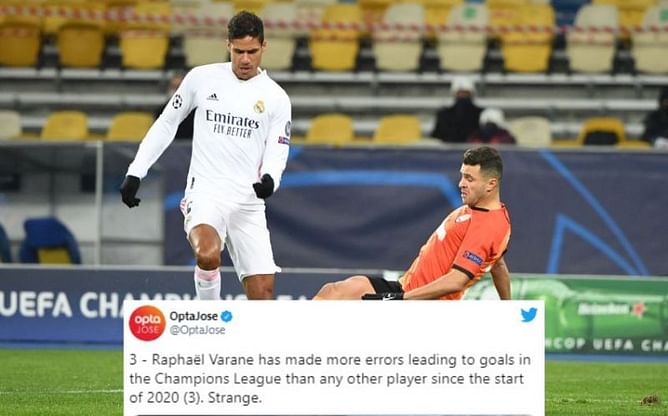 Twitter explodes as Shakhtar Donetsk beat Real Madrid for the second time in the group stage