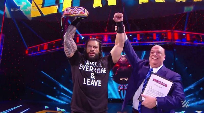 Roman Reigns won the WWE Universal Championship at Payback
