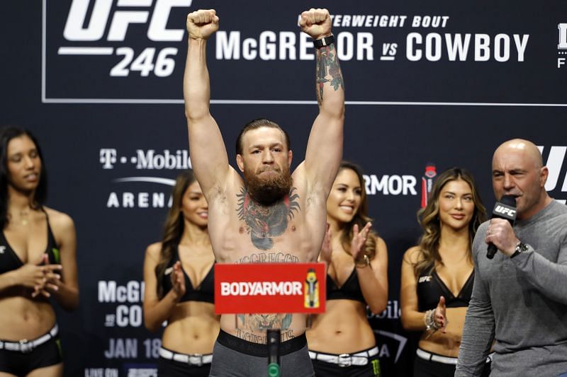 UFC 246 McGregor v Cowboy: Weigh-Ins