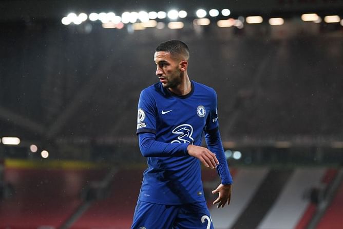Chelsea's Hakim Ziyech heaps praise on Real Madrid's Eden Hazard