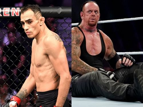 With his ability to absorb punishment, Tony Ferguson has been compared to WWE legend The Undertaker.